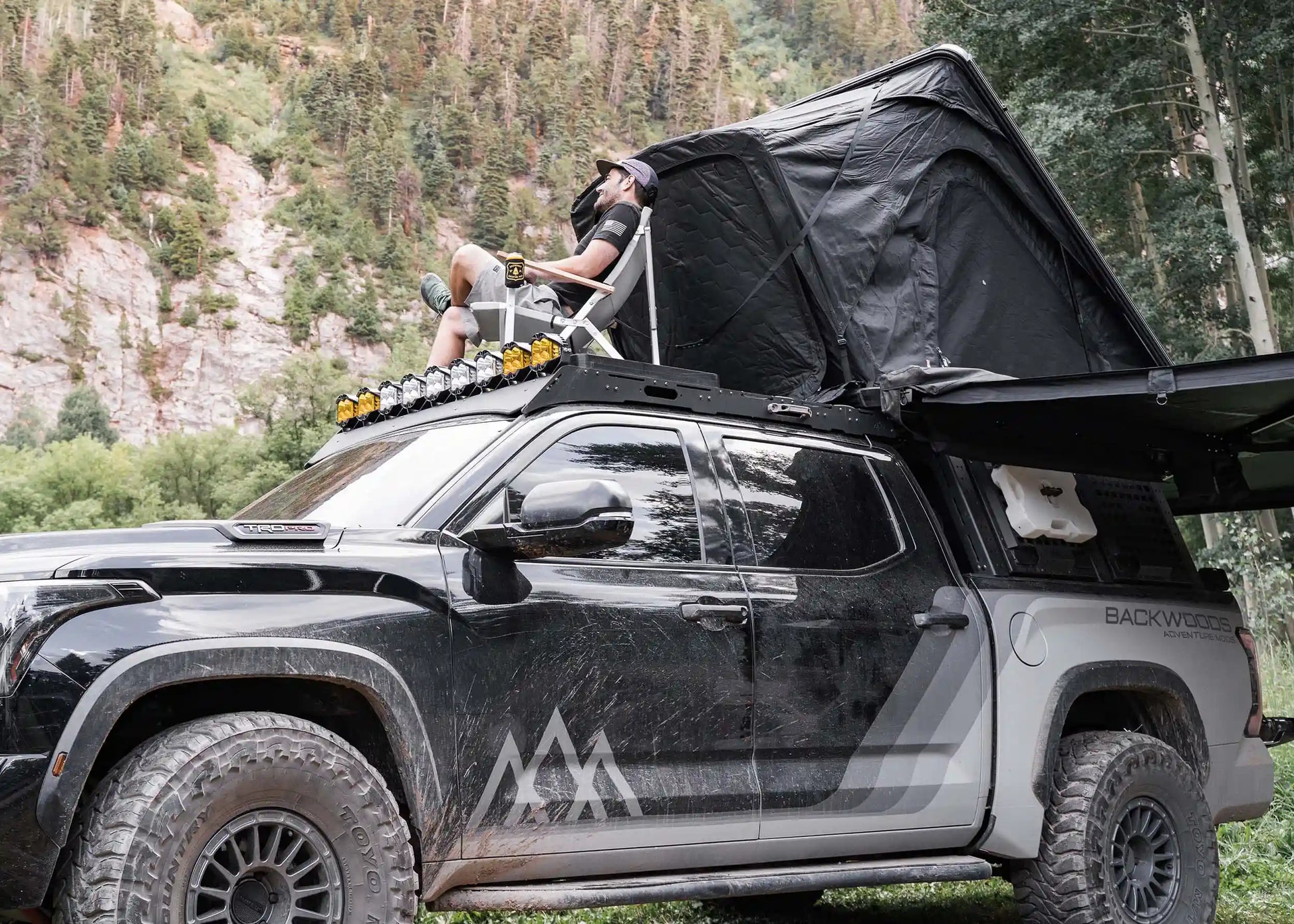 DRIFTR Toyota Tundra Roof Rack (2022-2026) Backwoods Adventure Mods