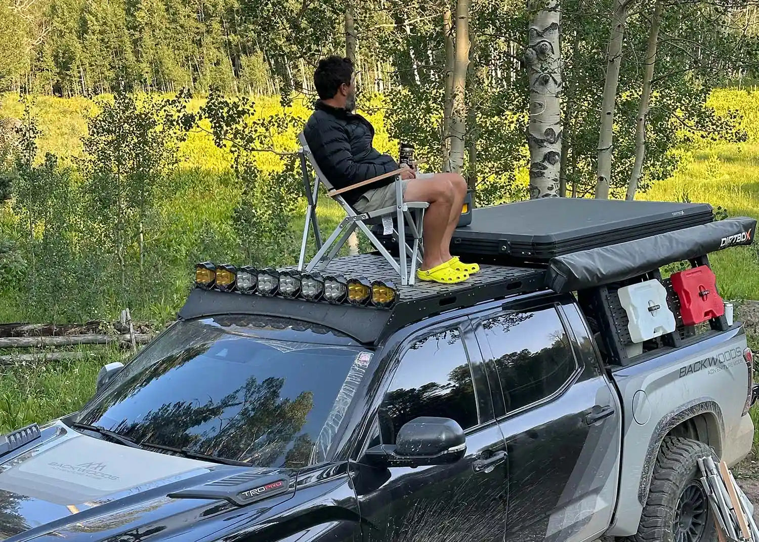 DRIFTR Toyota Tundra Roof Rack (2022-2026) Backwoods Adventure Mods