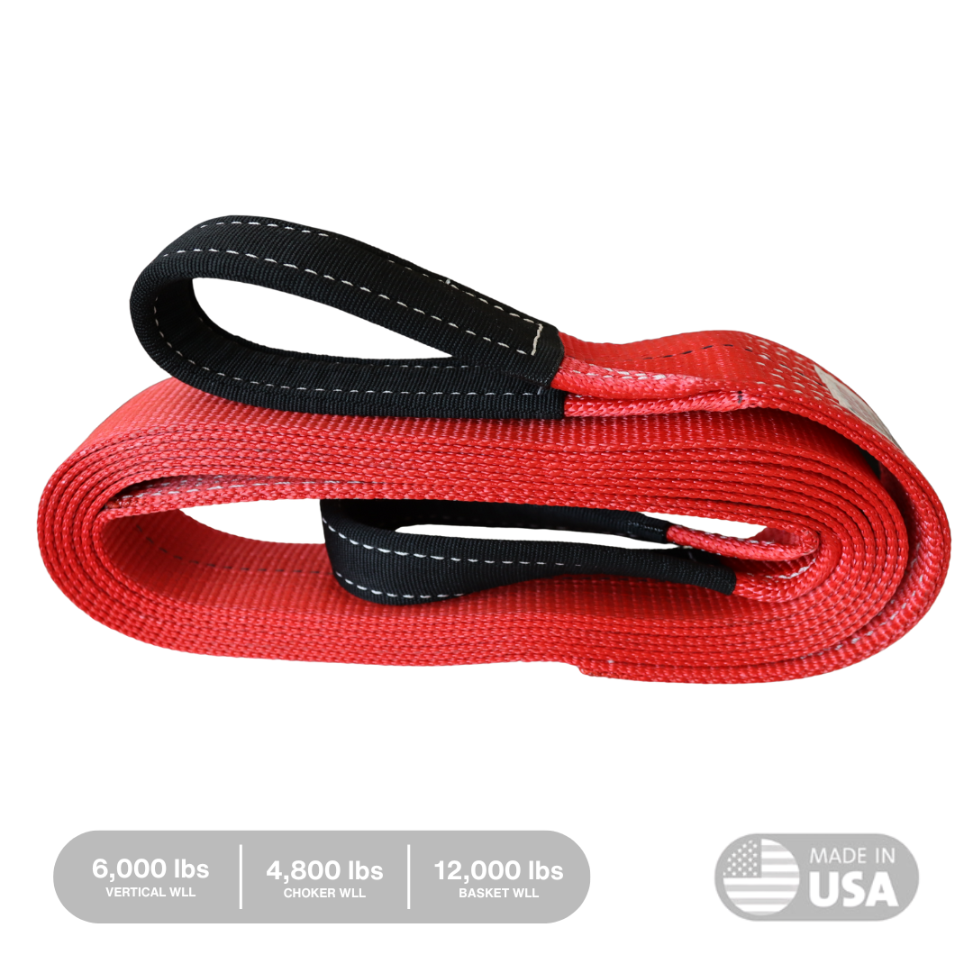 3" x 20' Standard Tow Strap