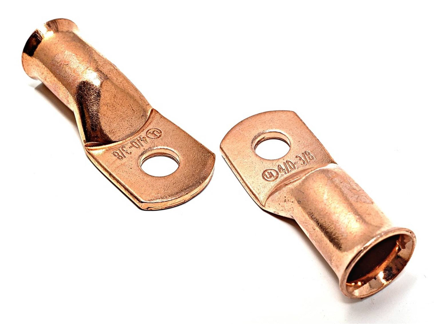 4/0 Gauge (AWG) Pure Copper Cable Lug Connector Ring Terminals