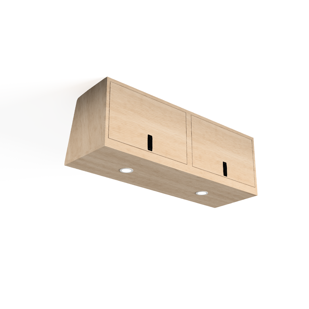 Overhead Van Cabinet | Squared Low Profile