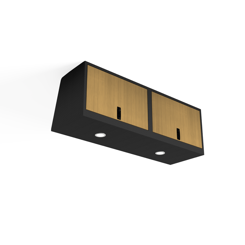 Overhead Van Cabinet | Squared Low Profile