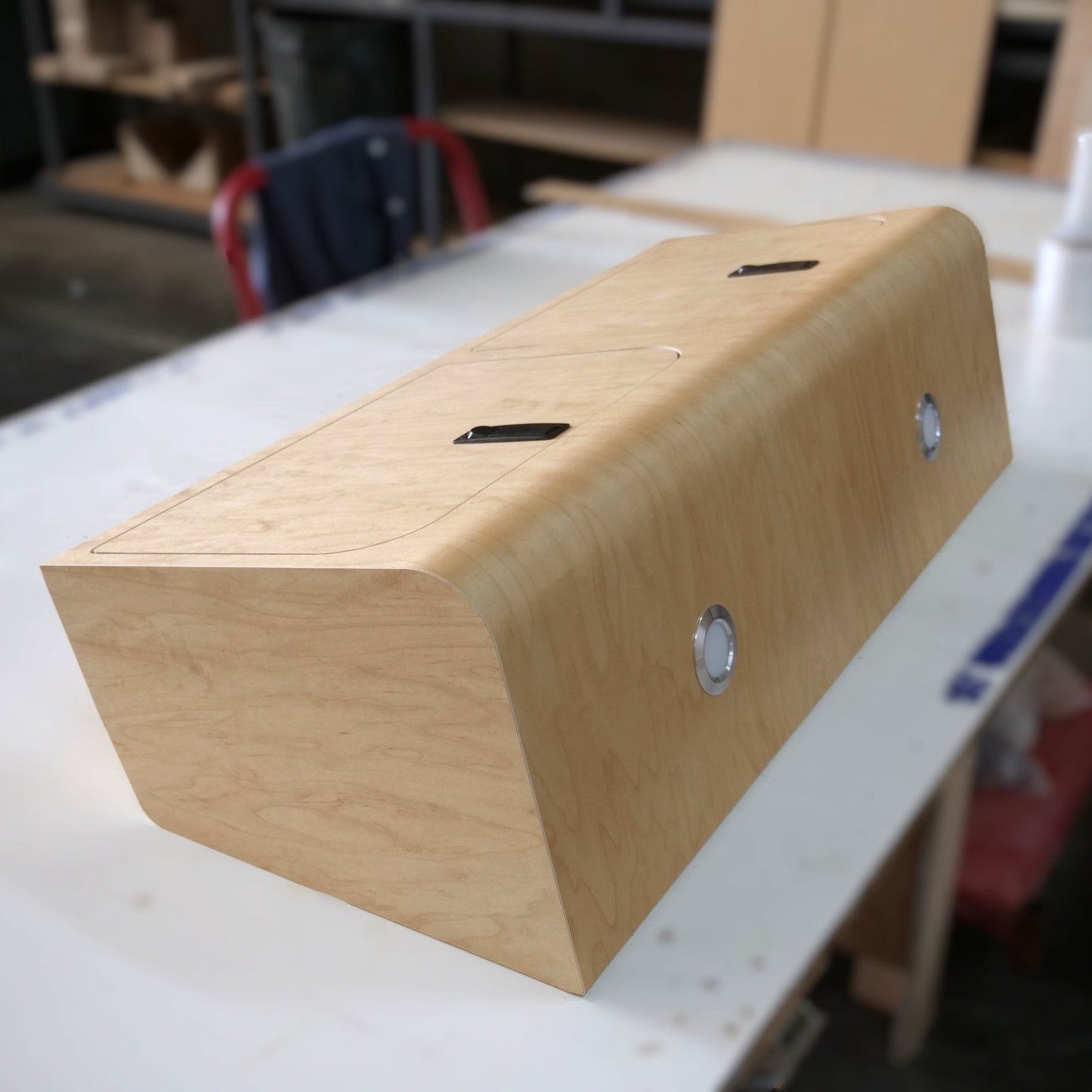 40" Rounded Overhead Cabinet for Sprinter Vans (Outlet)