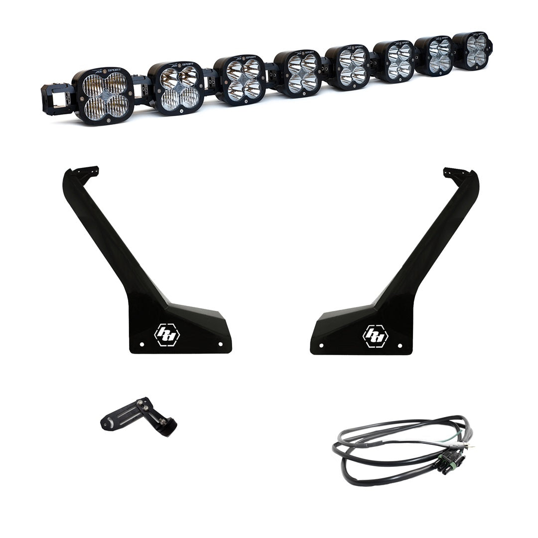Baja Designs XL Linkable Roof Mount Light Kit | 2020-22 Gladiator | 2018-22 Wrangler JL
