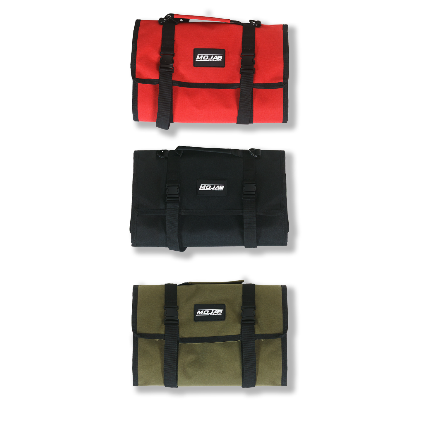 Medium Canvas Tool organizer bag with removeable pouches MOJAB OFFROAD