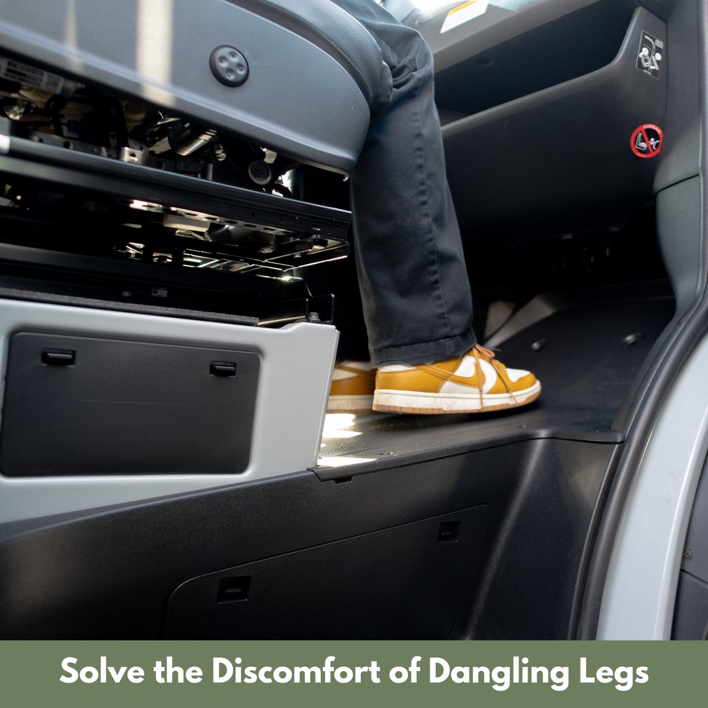 Sprinter Footrest Storage