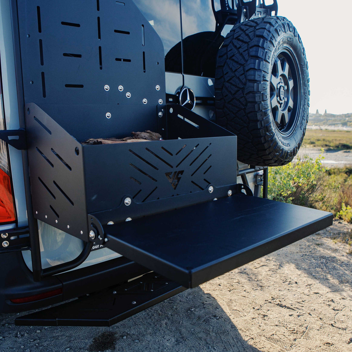 Sprinter Mule Pack Flip Down Tray The Van Mart