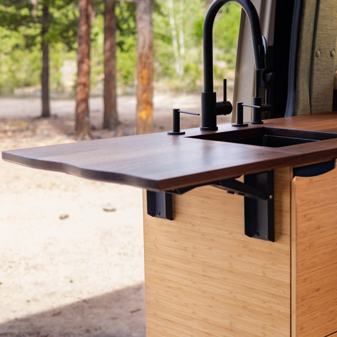 MOAB Heavy Duty Folding Bracket for Countertops & Bench Seats GoCode
