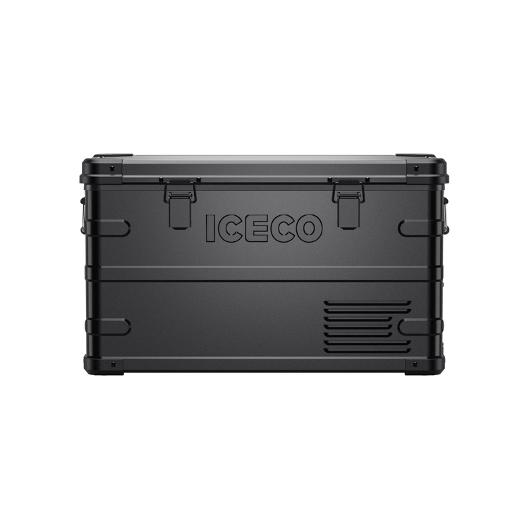 ICECO APL35 Dual Zone Aluminum 12V Portable Fridge Freezer - Black Inca Overland Outfitters