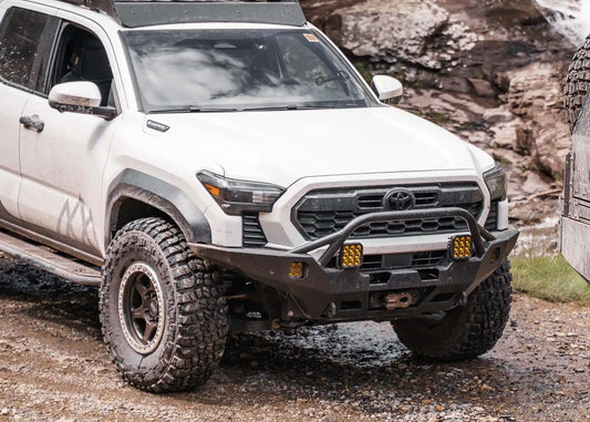 Hi-Lite Overland Toyota Tacoma Front Bumper 4th Gen (2024-2026) [Prerunner Bull Bar]