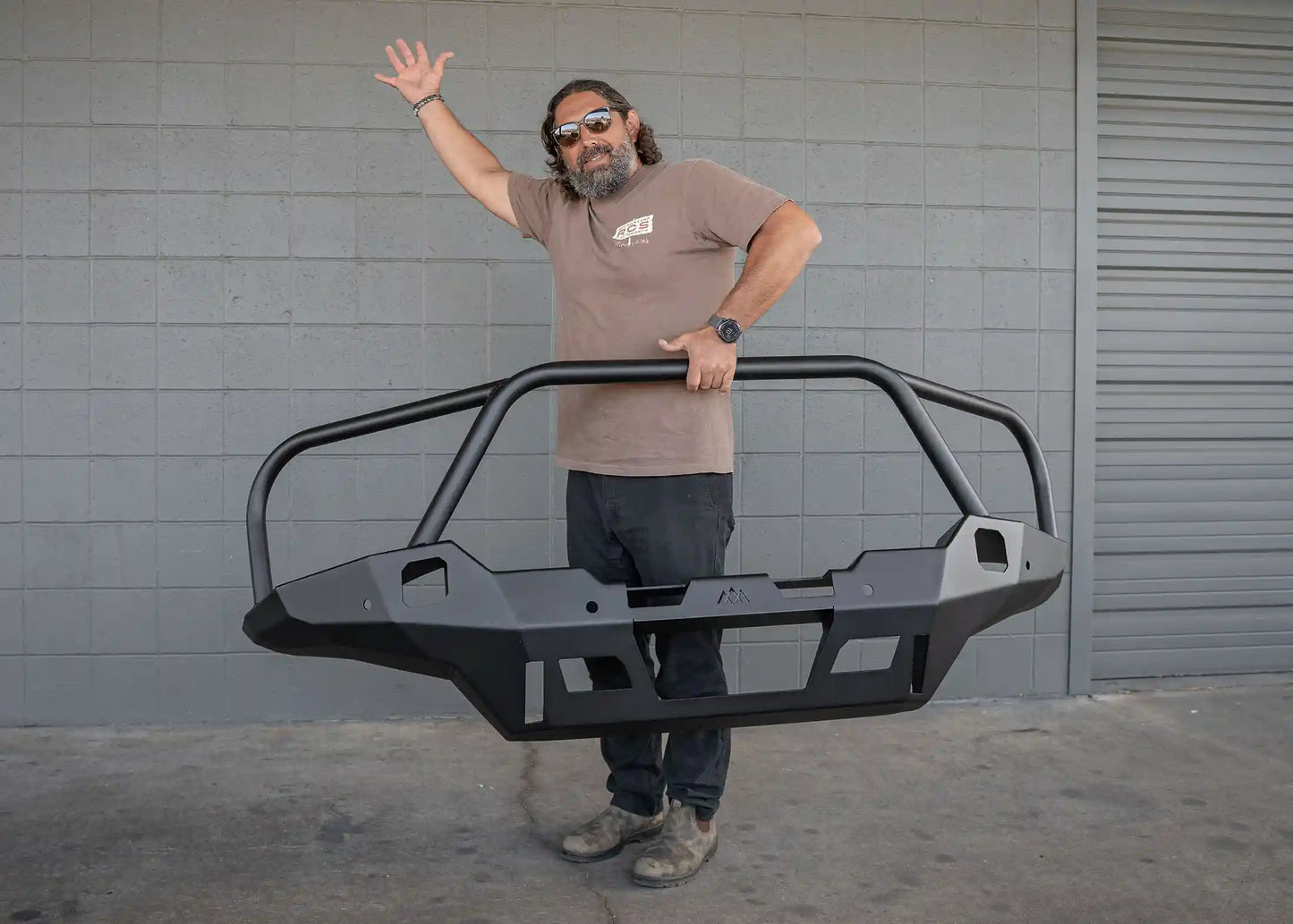 Hi-Lite Overland Toyota Tacoma Front Bumper 4th Gen (2024-2026) [Bull Bar]