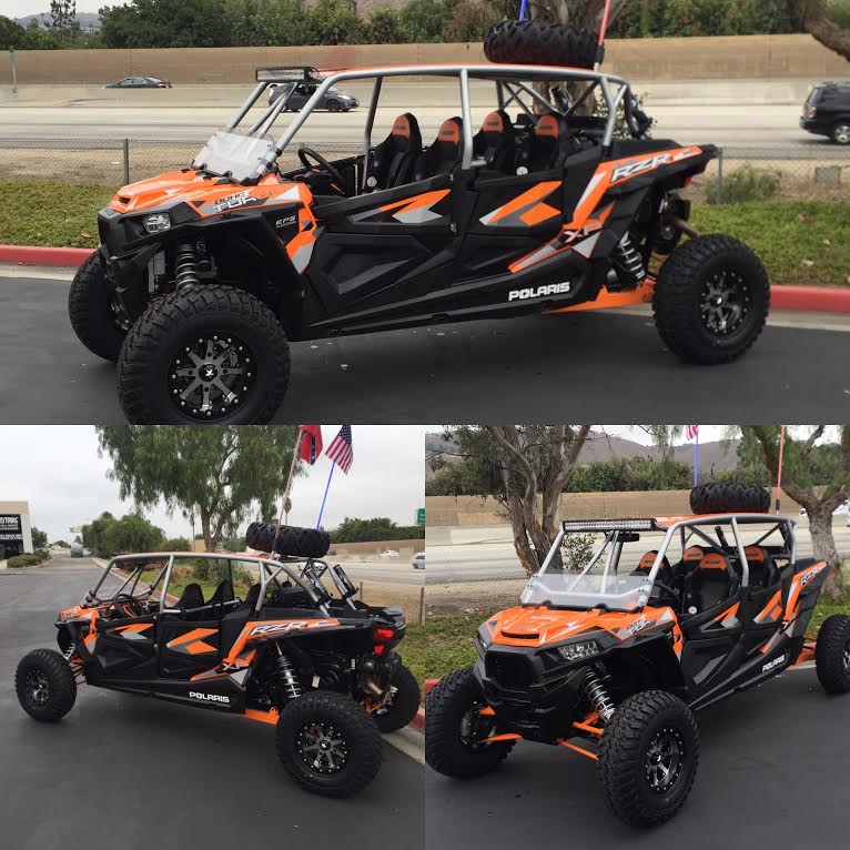 2014-2023 Polaris RZR 4DR Standard Radius Cage UTV SPEED