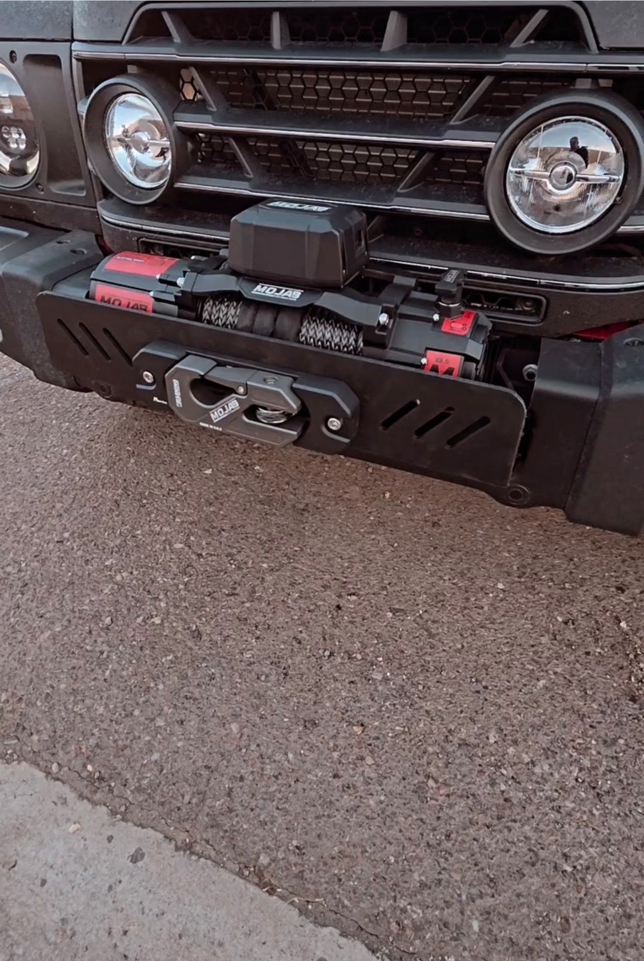 MO13.5 Series Electric Winch MOJAB OFFROAD