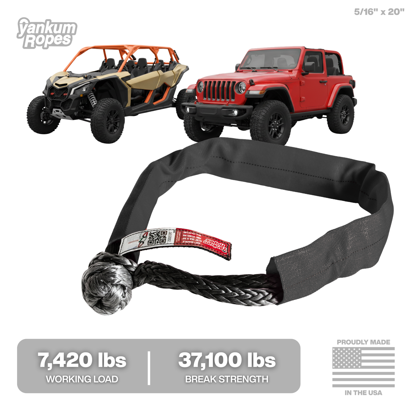 "Double Loop" Soft Shackle