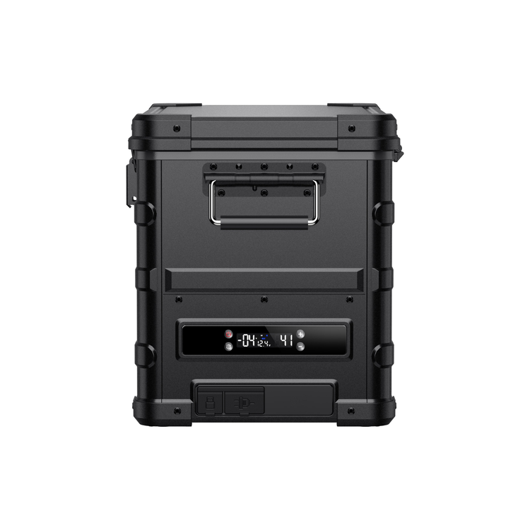 ICECO APL35 Dual Zone Aluminum 12V Portable Fridge Freezer - Black Inca Overland Outfitters