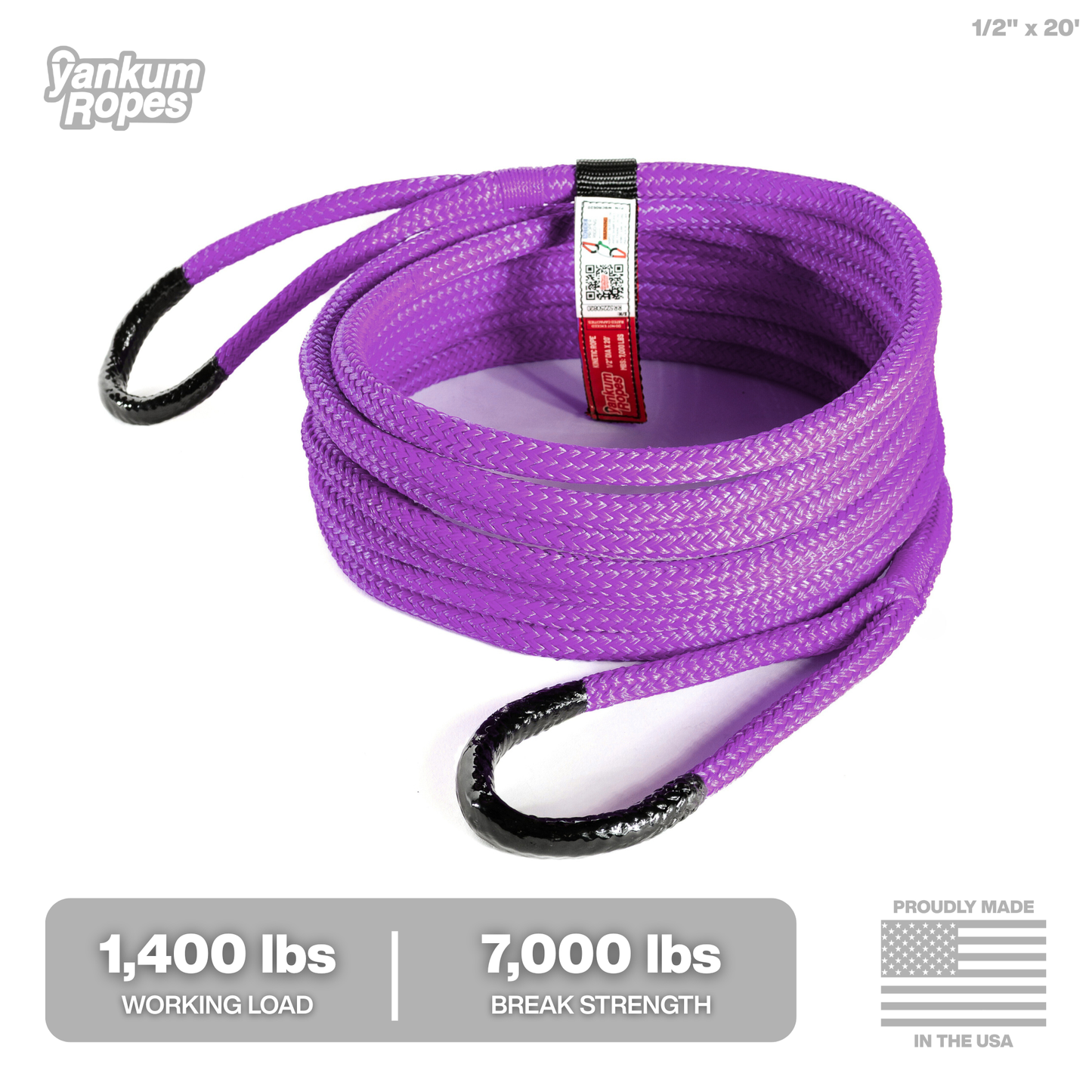 5/8” Kinetic Recovery Rope “Viper”