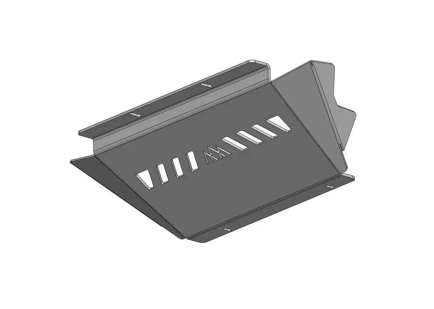 Toyota 4Runner 5th Gen (2010-2024) Aluminum Connector Skid Plate Backwoods Adventure Mods