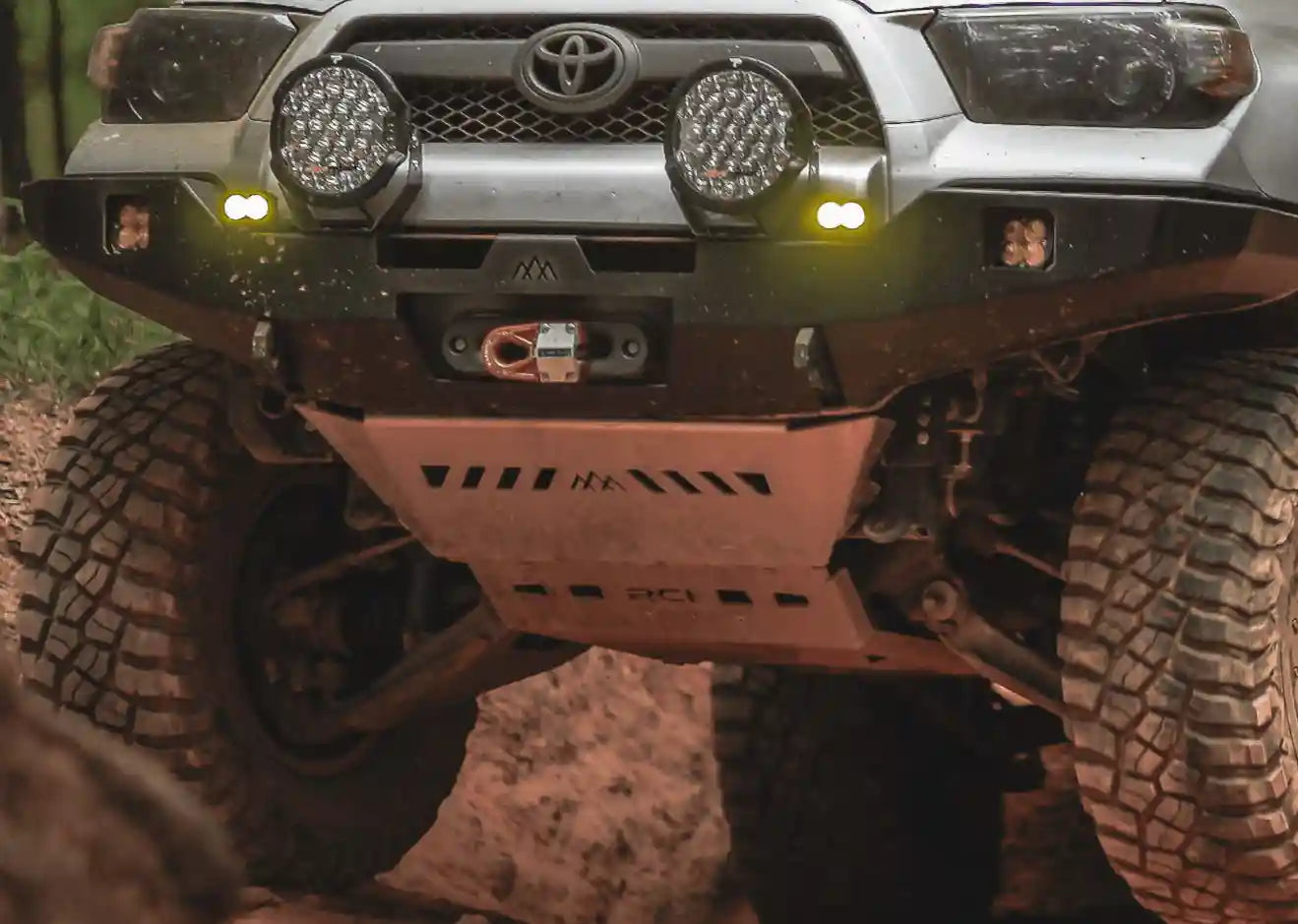 Toyota 4Runner 5th Gen (2010-2024) Aluminum Connector Skid Plate Backwoods Adventure Mods