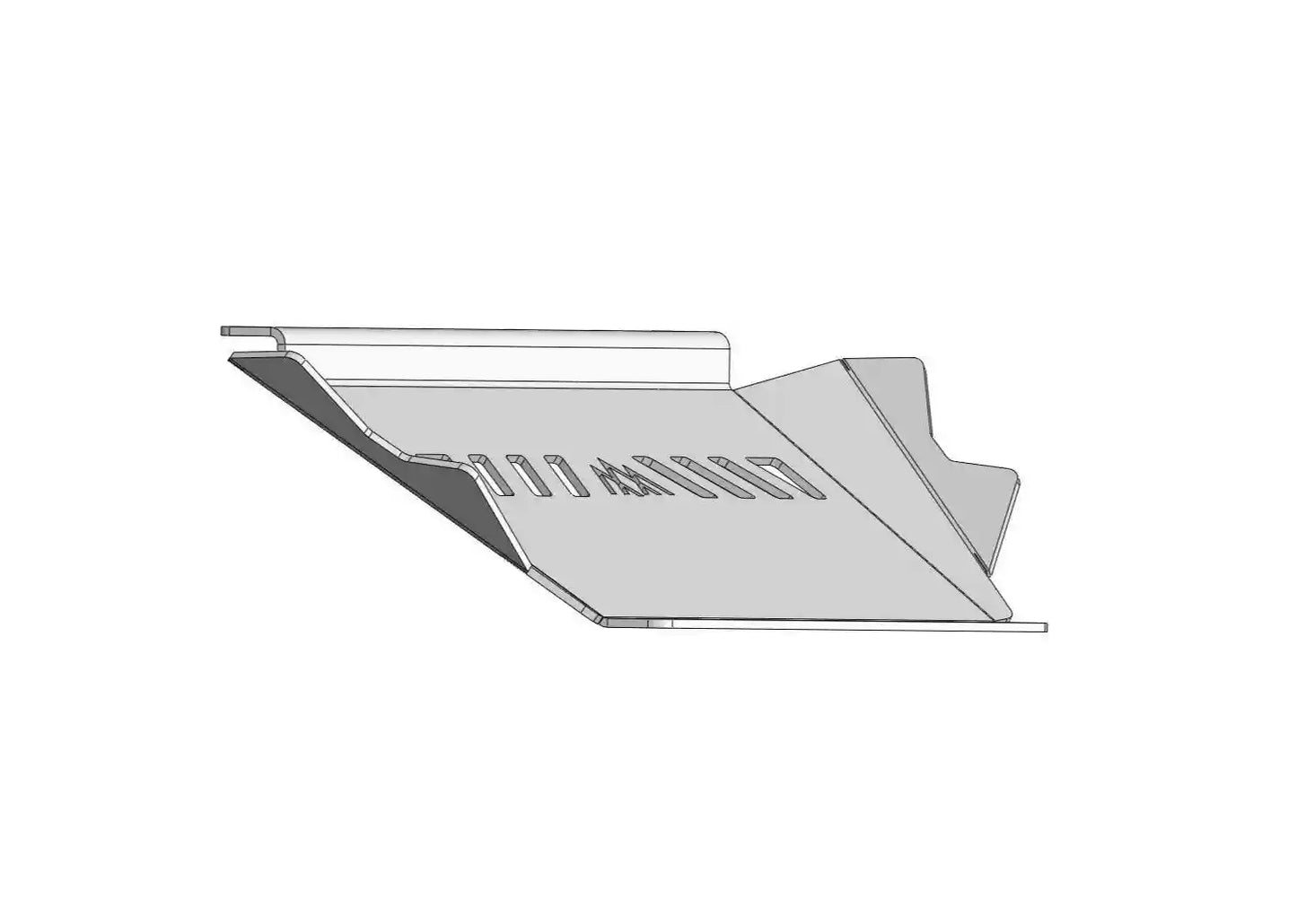 Toyota 4Runner 5th Gen (2010-2024) Aluminum Connector Skid Plate Backwoods Adventure Mods