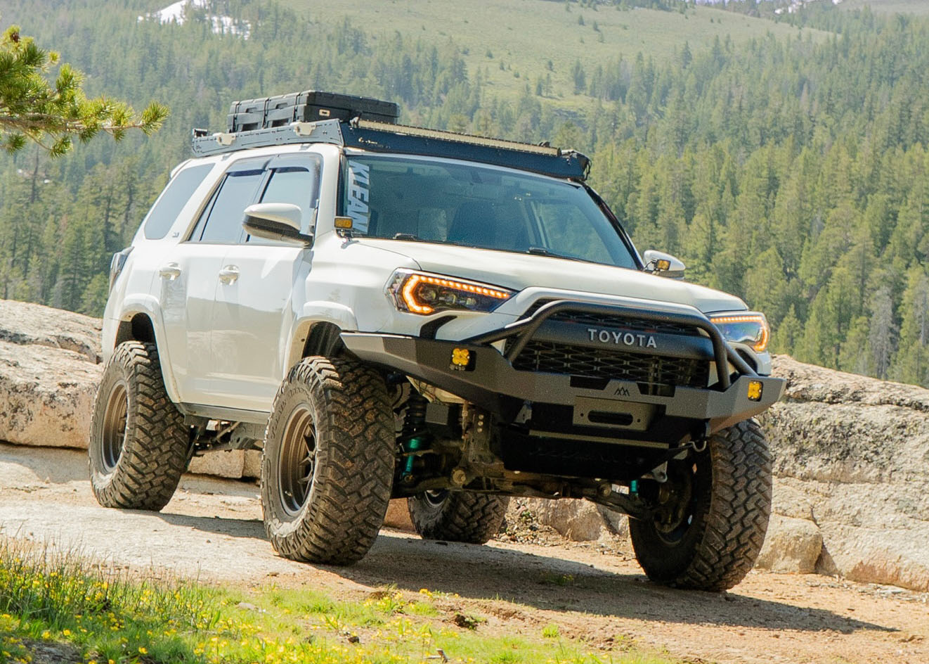 Hi-Lite Overland Toyota 4Runner Front Bumper 5th Gen (2010-2024) [PreRunner Bull Bar]
