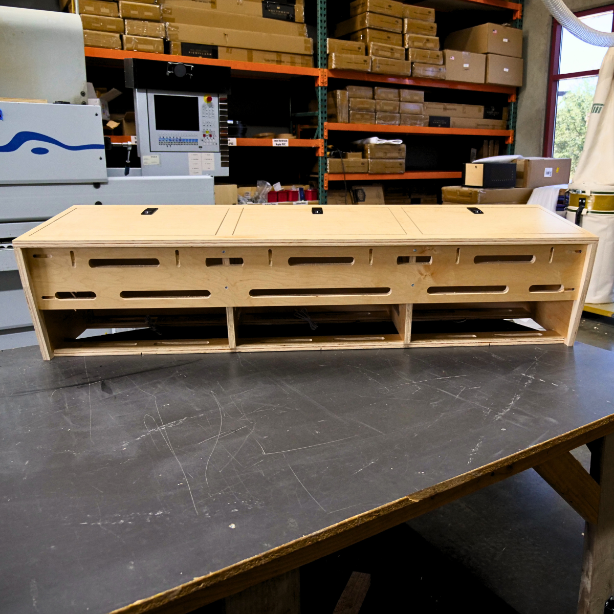 60" Squared Overhead Cabinet for Transit Vans (Outlet)