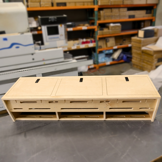 60" Squared Overhead Cabinet for Transit Vans (Outlet)