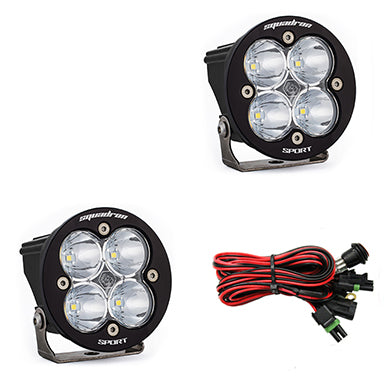 Baja Designs Squadron-R Sport LED Auxiliary Light Pod Pair | Universal