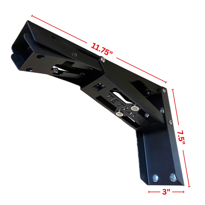 MOAB Heavy Duty Folding Bracket for Countertops & Bench Seats GoCode