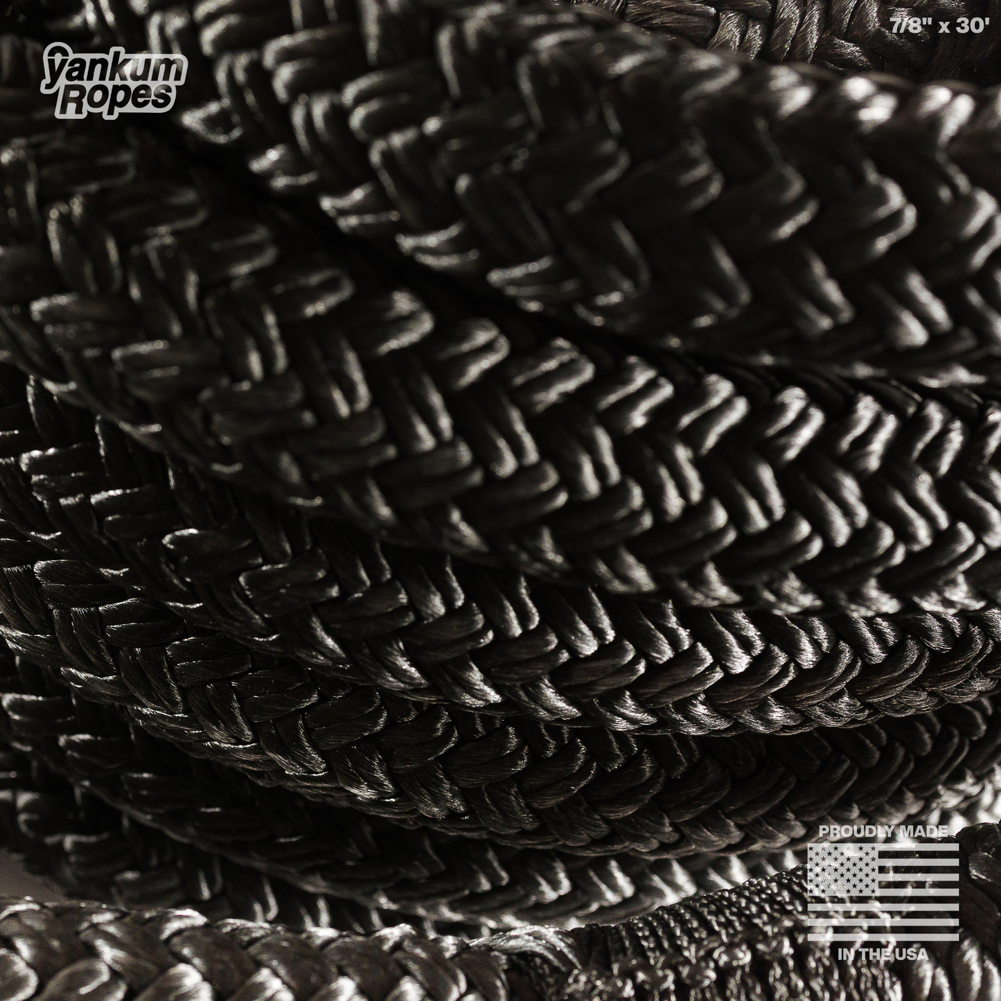 Hi-Vis Kinetic Recovery Rope