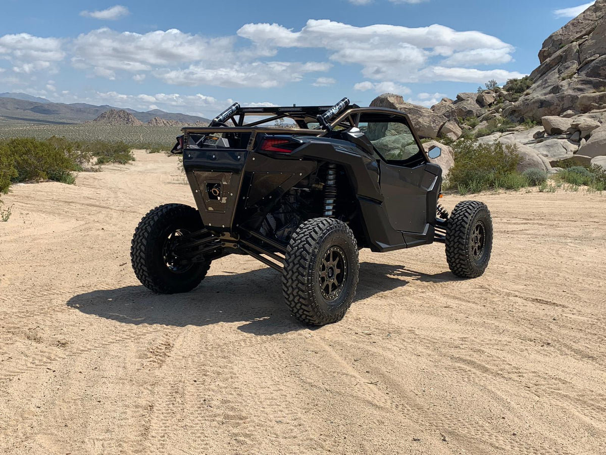 2017+ Can-Am Maverick X3 2DR Cage with Attached Rear Bumper UTV SPEED