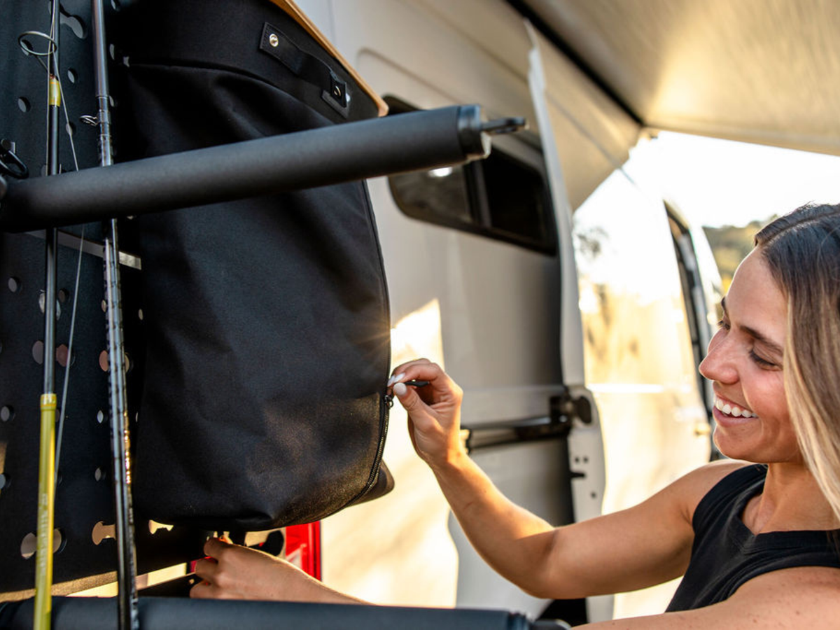 TidyTrail™ Hanging Trash Bag White Top Adventures