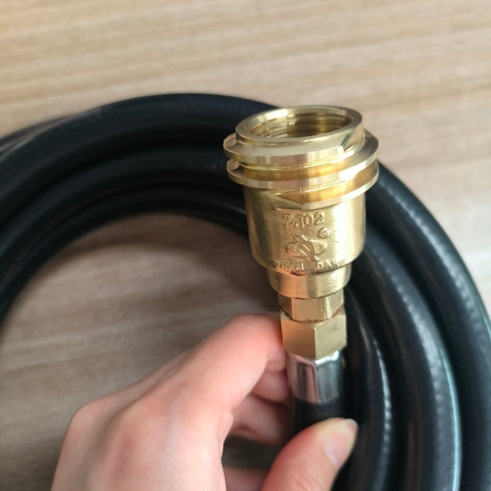 RV Quick Connect Hose LavaBox Portable Campfire