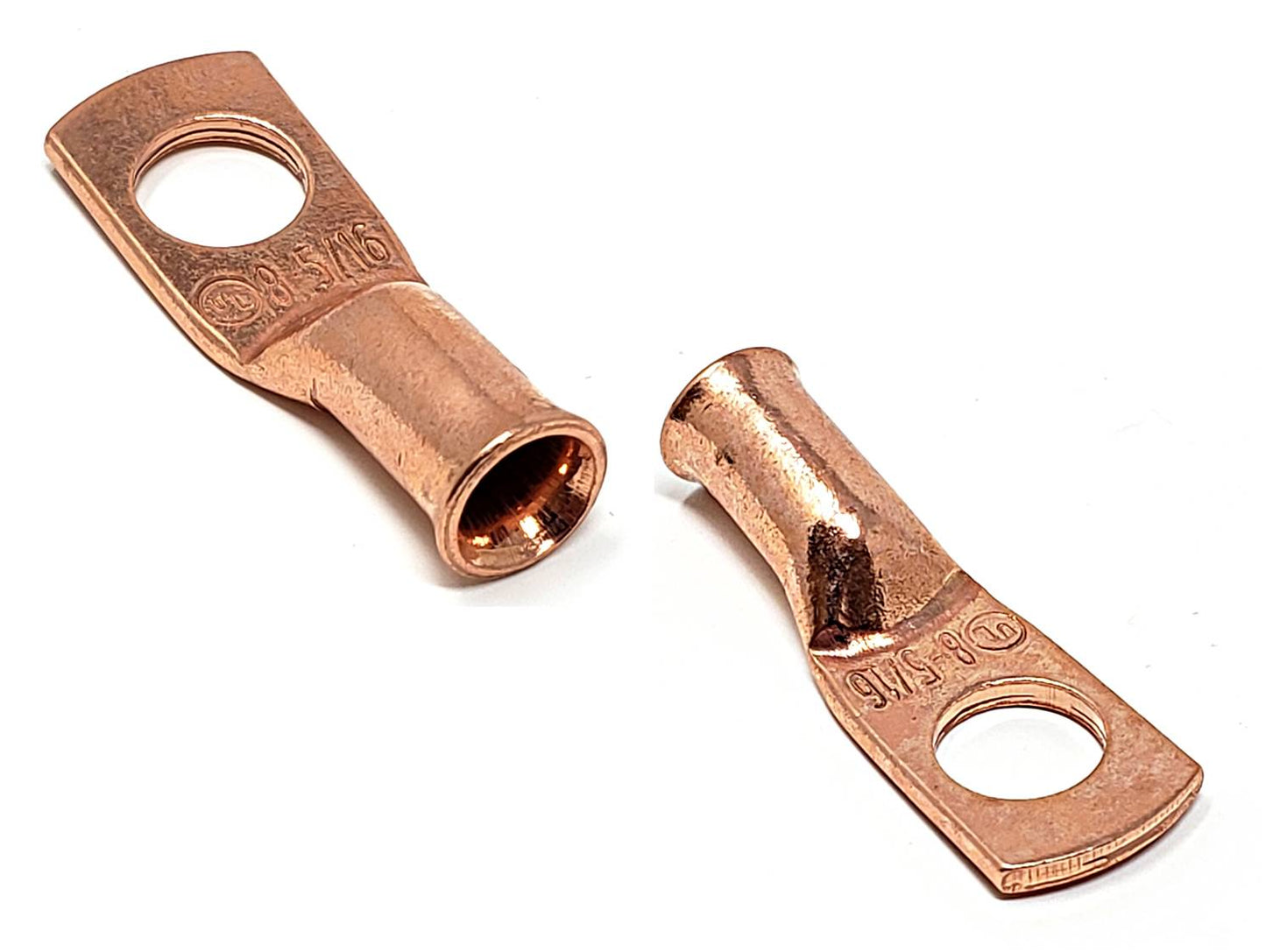 8 Gauge (AWG) Pure Copper Cable Lug Connector Ring Terminals
