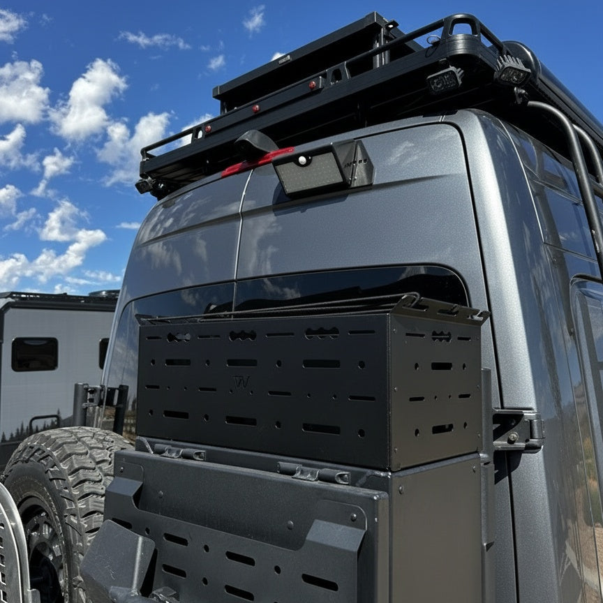 Rear Door Box Gear Bin Canyon Adventure Vans