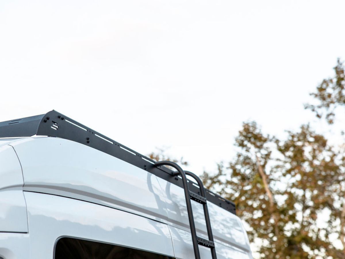 TRANSIT HIGH ROOF SIDE LADDER White Top Adventures