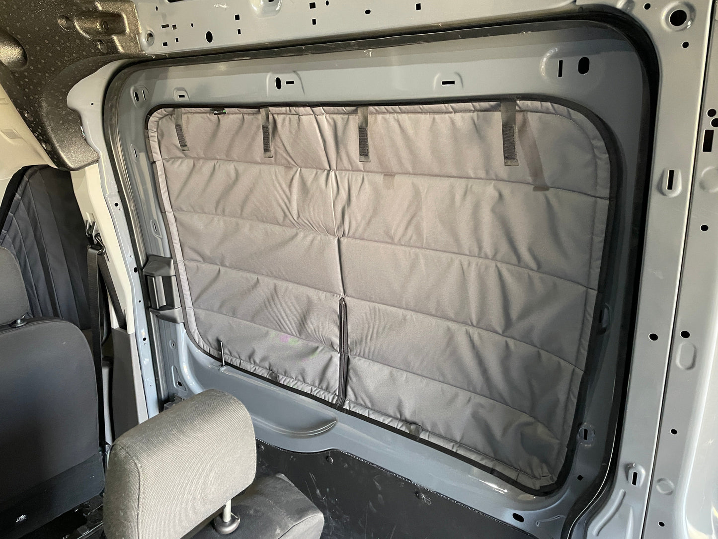 Ford Transit Stealth Sliding Door Window Cover VanEssential