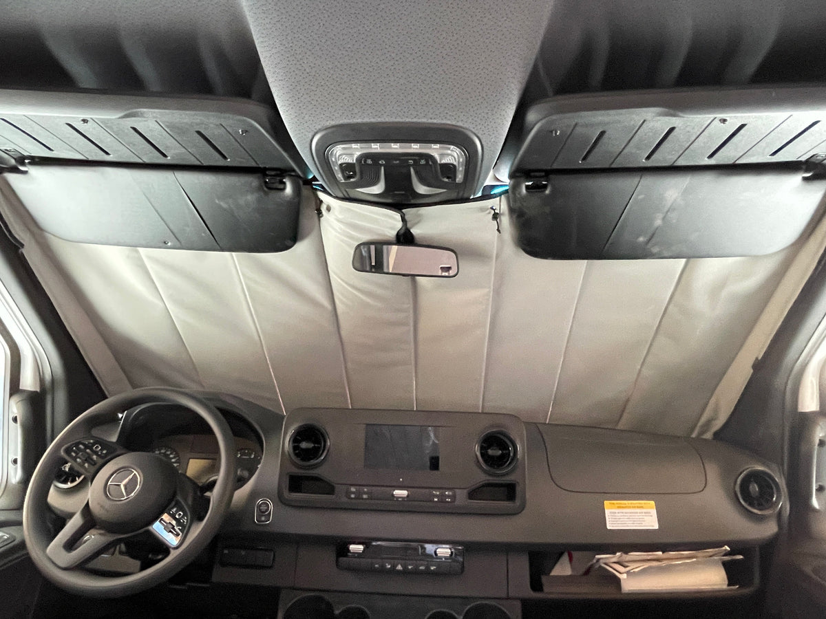 Mercedes Sprinter Stealth Front Windshield Cover VanEssential