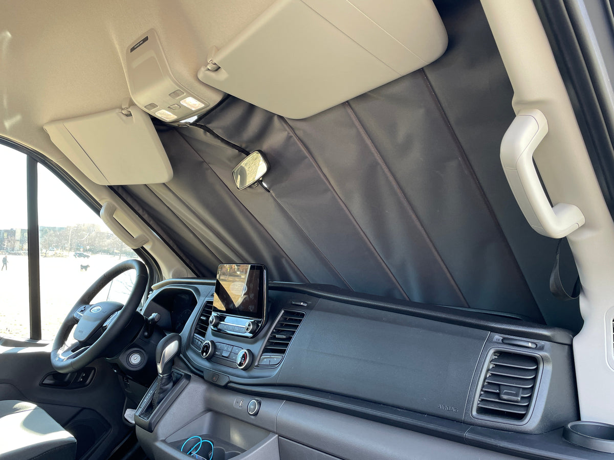 Ford Transit Stealth Front Windshield Cover VanEssential