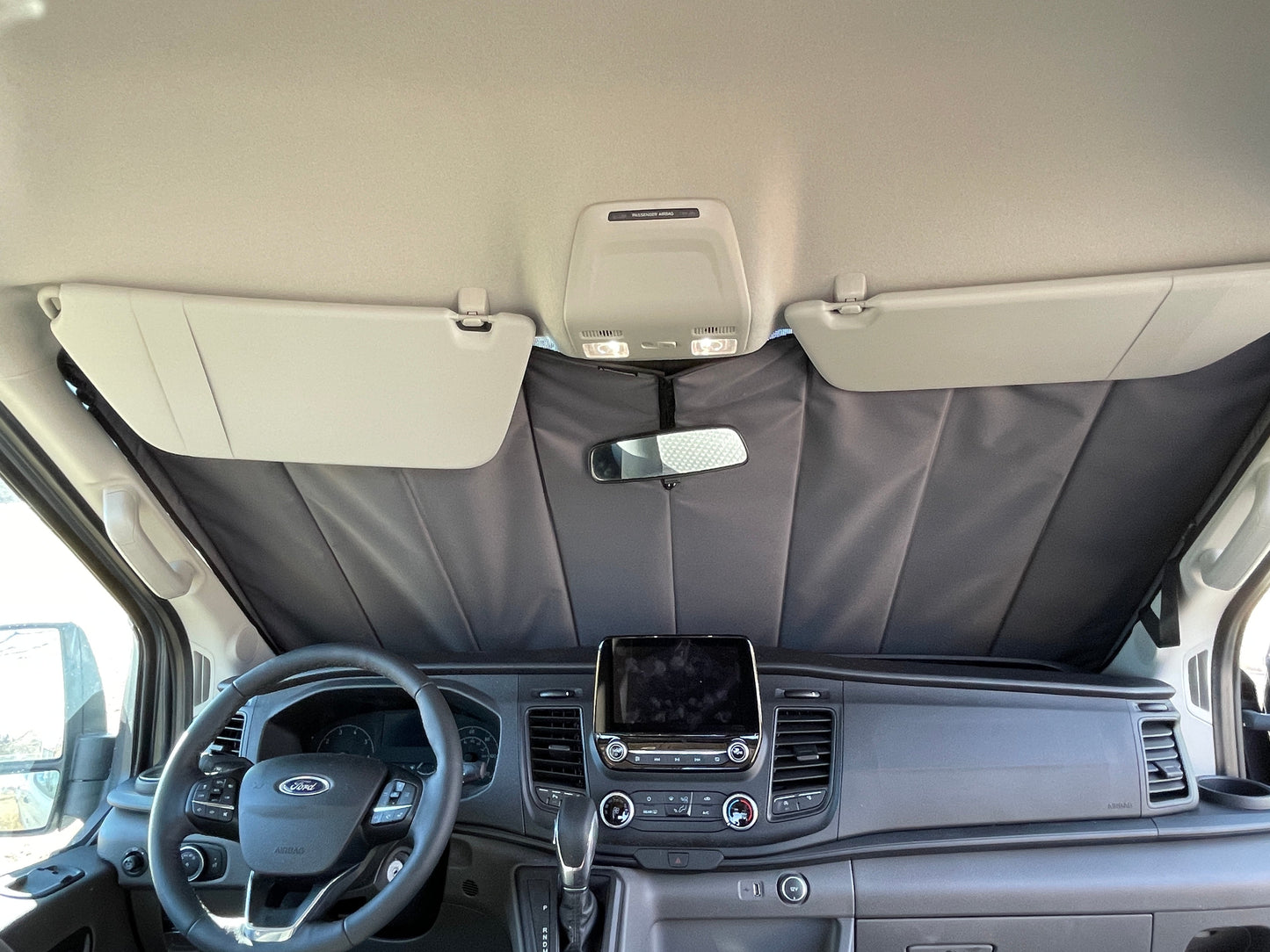 Ford Transit Stealth Front Windshield Cover VanEssential