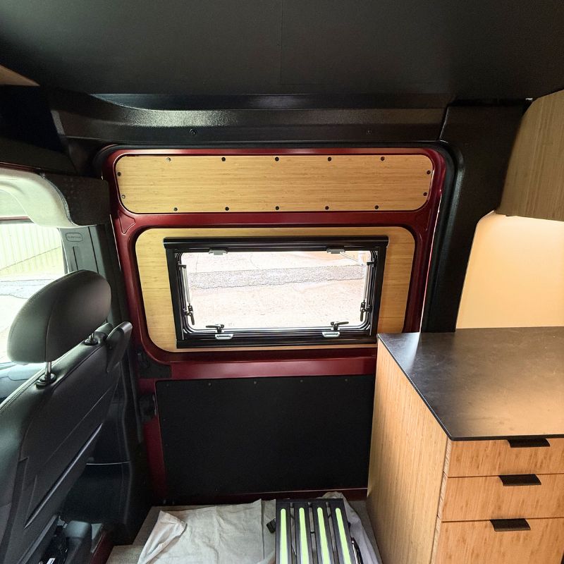 Promaster B-Pillar + Overslider Trim — Passenger Side GoCode