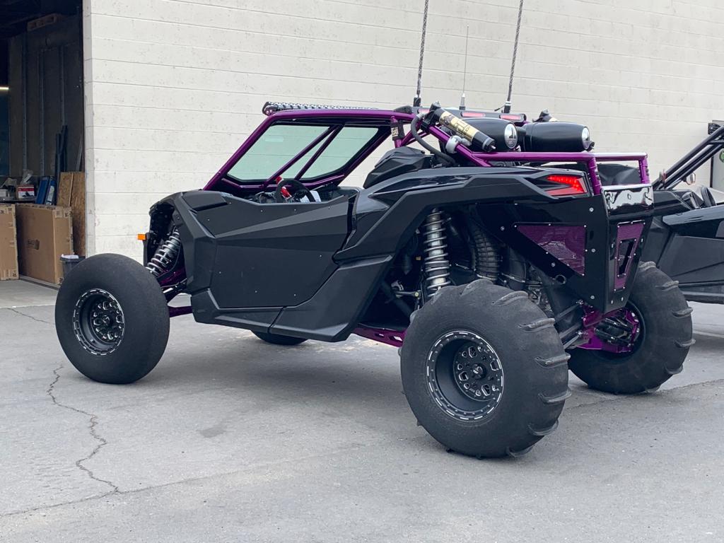 2017+ Can-Am Maverick X3 2DR Cage with Attached Rear Bumper UTV SPEED