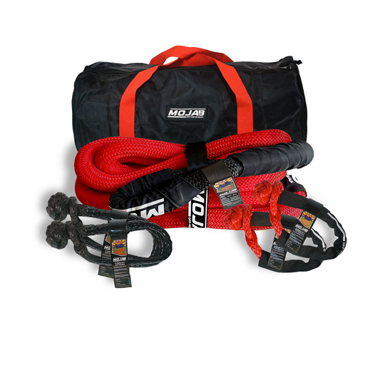 Elite Recovery Kit (5 items + 2 Storage bags + 1 Velcro tape) *Lifetime Warranty MOJAB OFFROAD