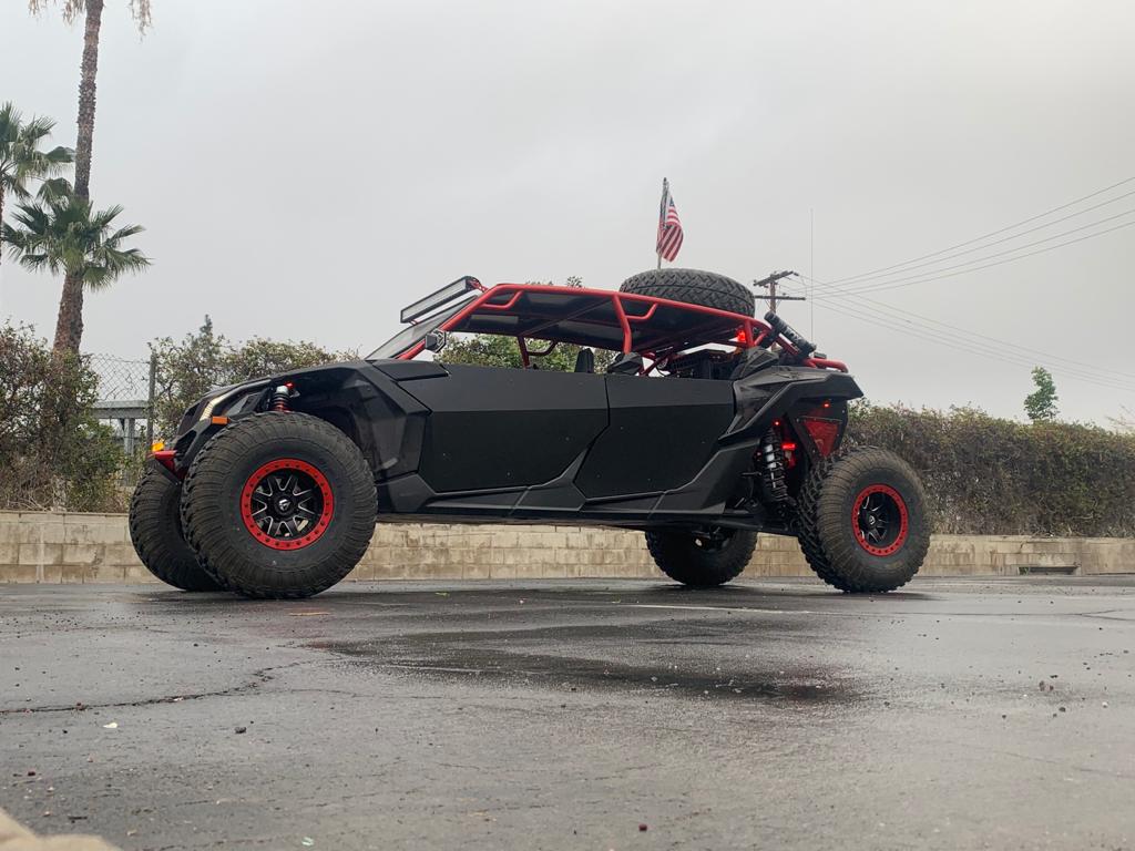 2017+ Can-Am Maverick X3 Max Cage with Attached Rear Bumper UTV SPEED