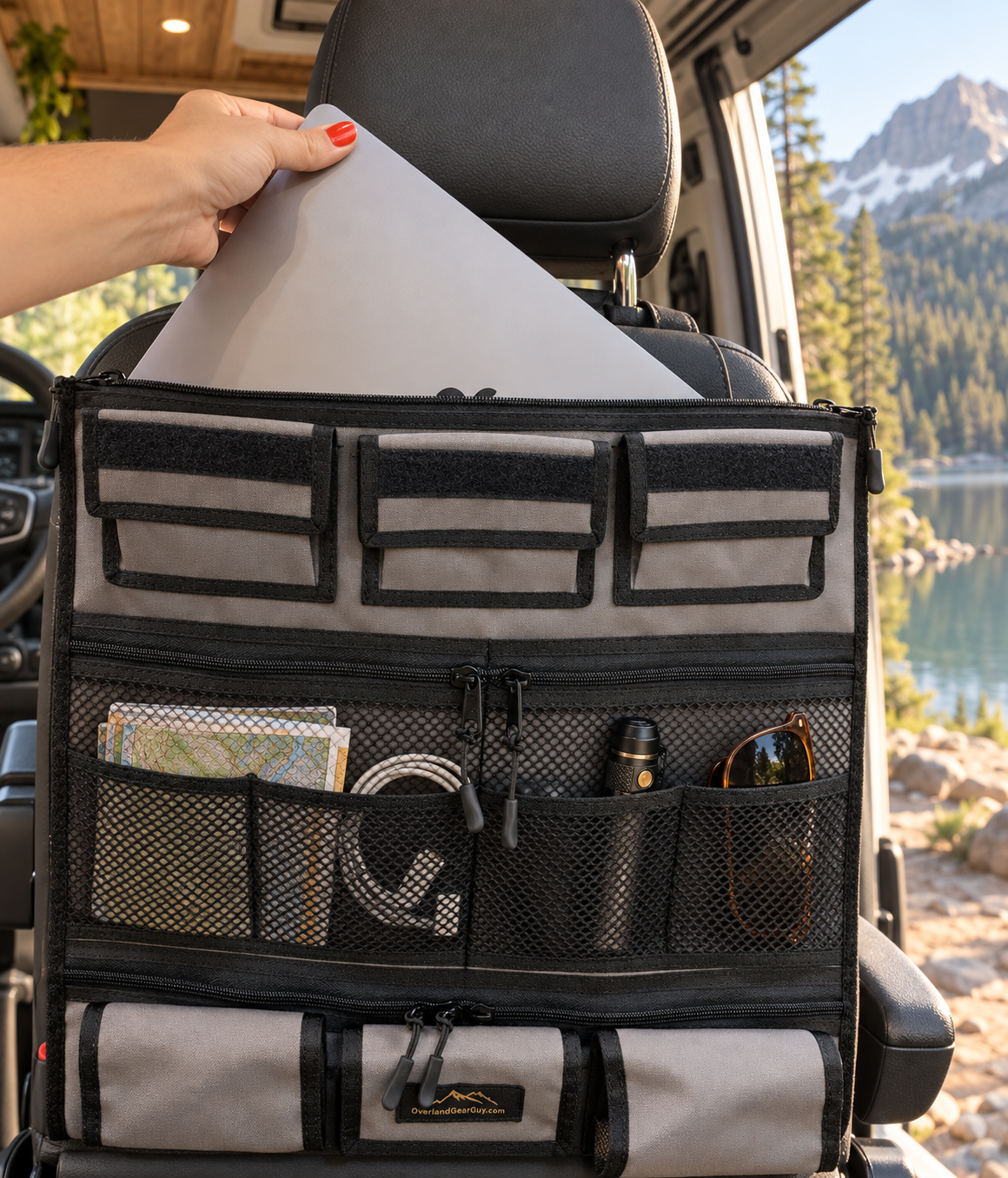 Adventure Ready 3 Seat Organizer Overland Gear Guy