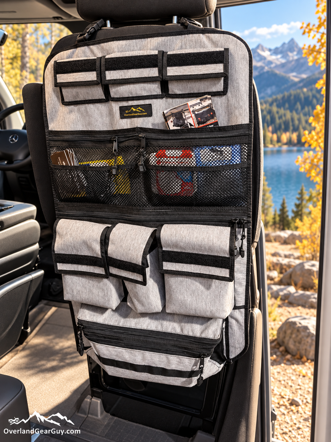 Adventure Ready 3 Seat Organizer Overland Gear Guy
