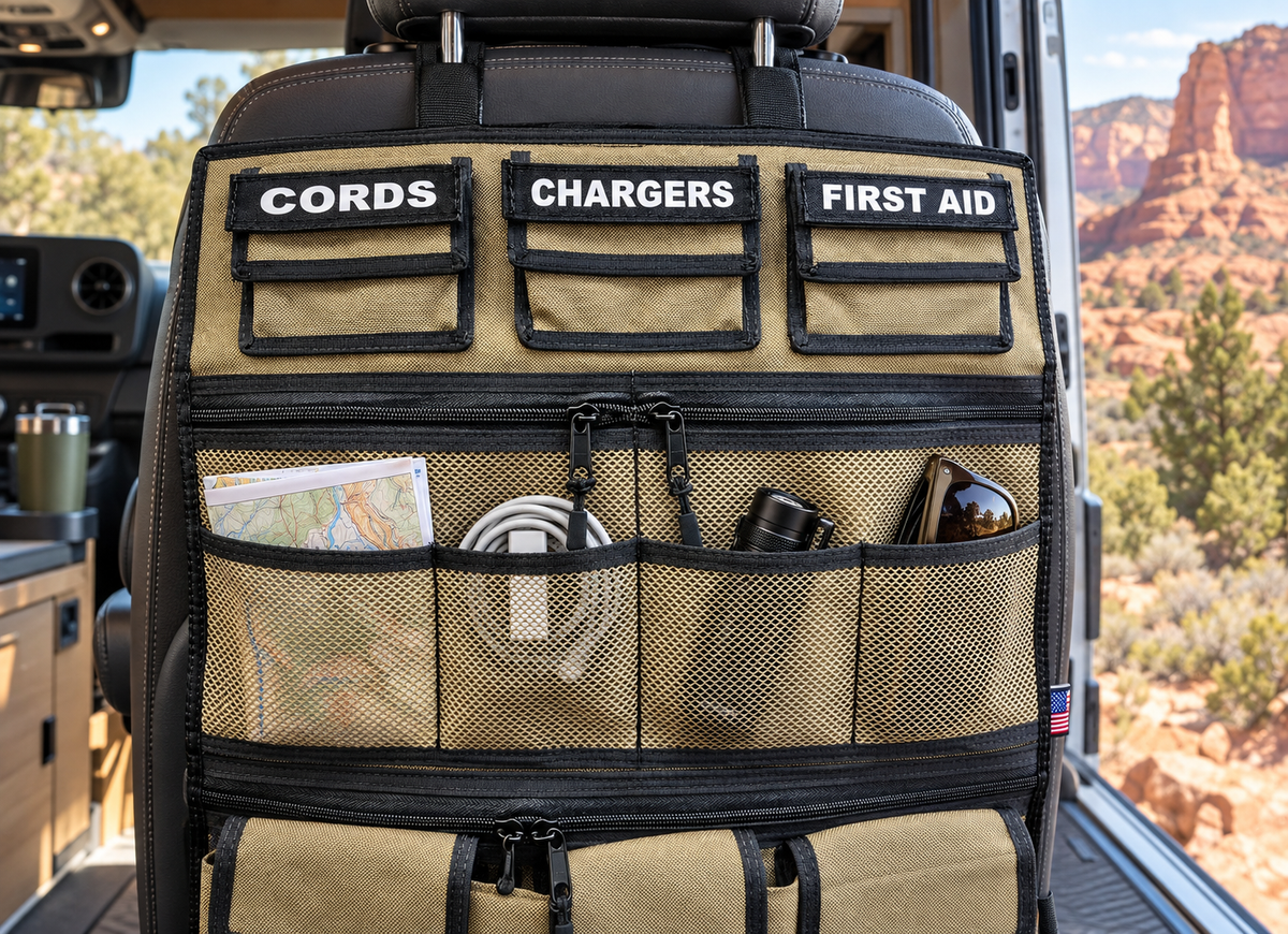 Adventure Ready 3 Seat Organizer Overland Gear Guy