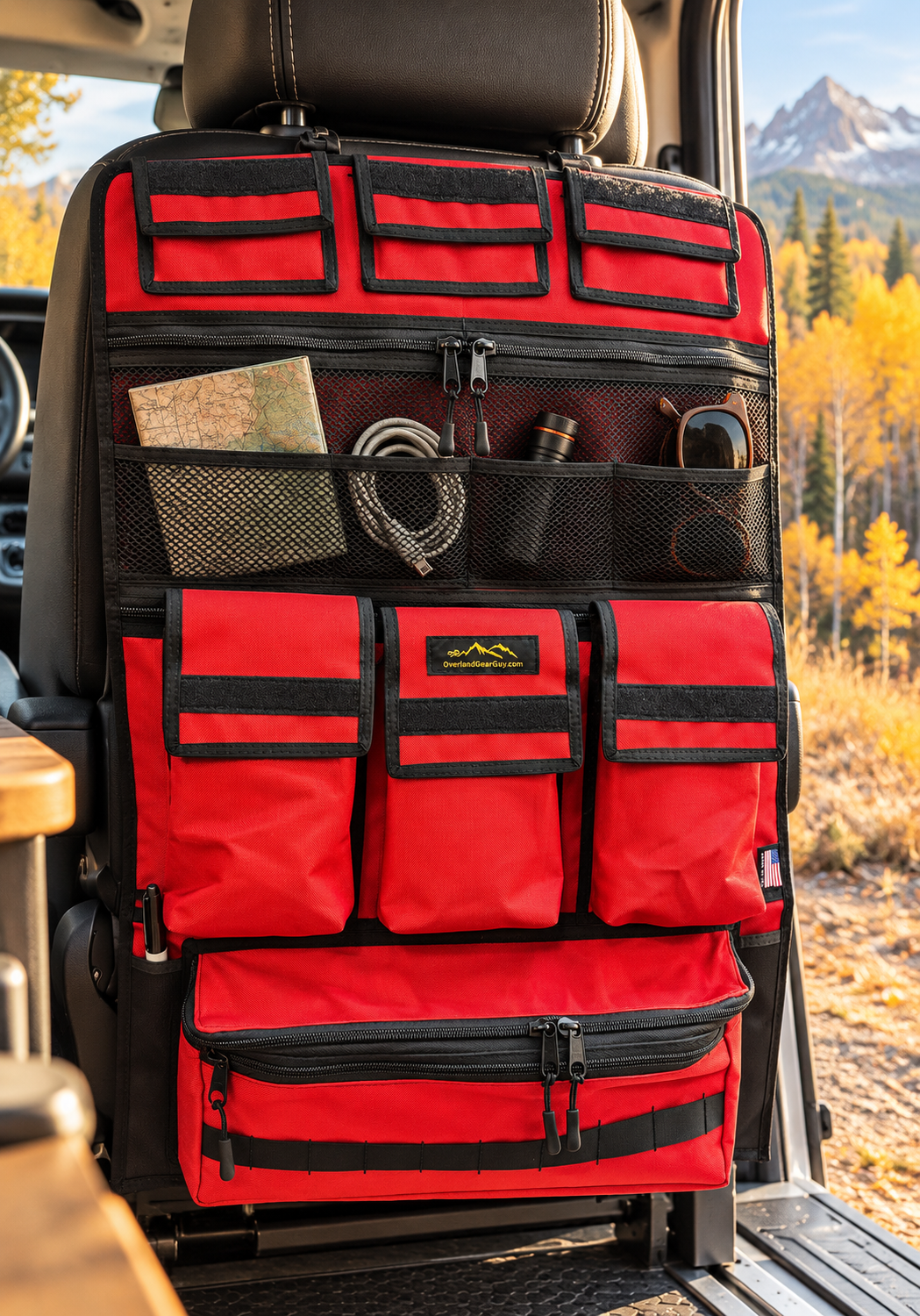 Adventure Ready 3 Seat Organizer Overland Gear Guy
