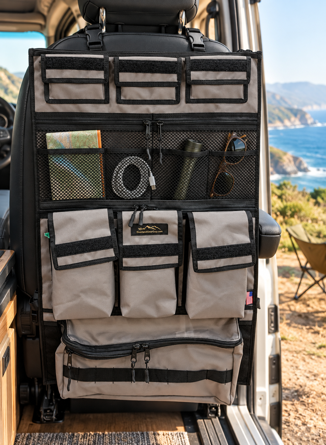 Adventure Ready 3 Seat Organizer Overland Gear Guy