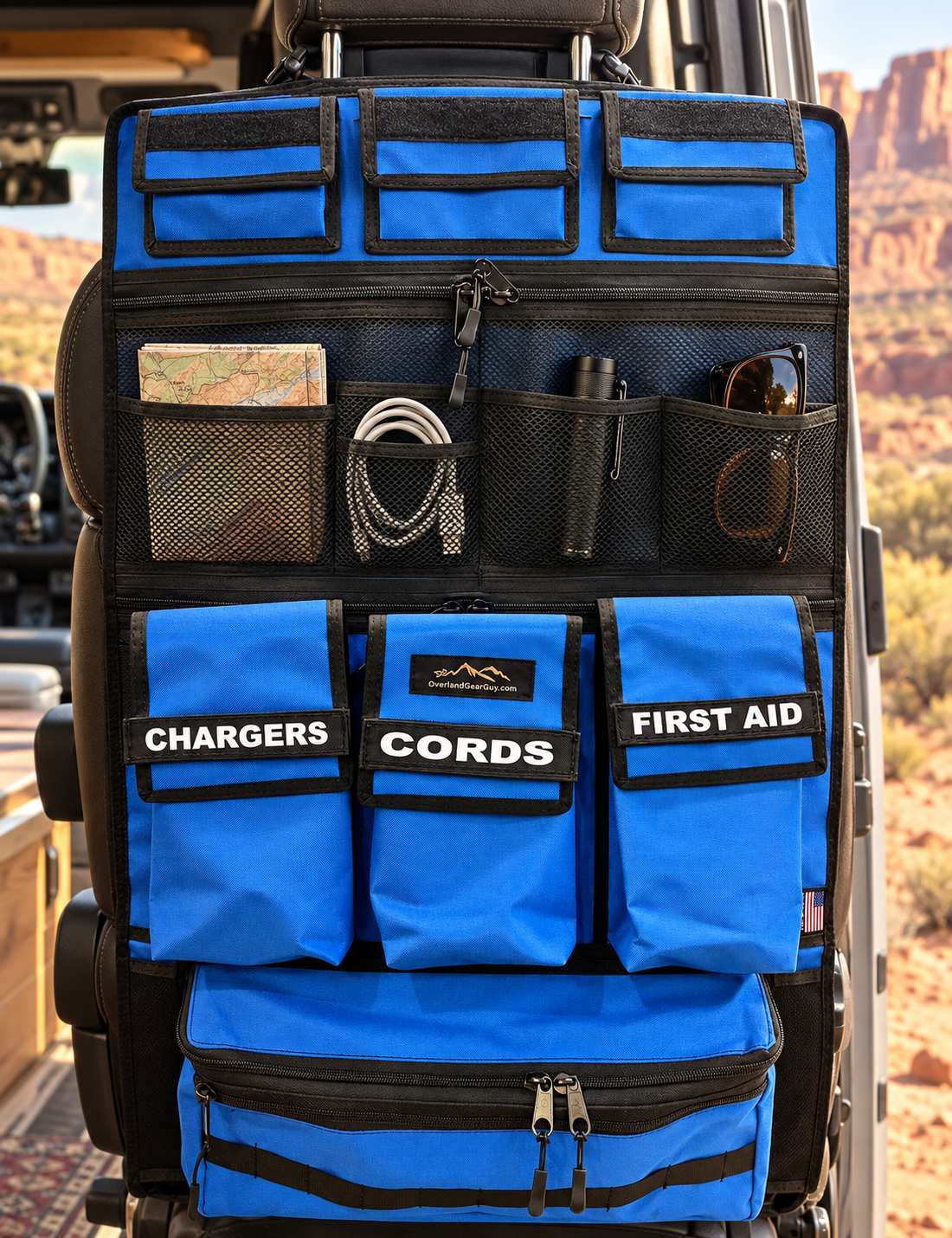 Adventure Ready 3 Seat Organizer Overland Gear Guy