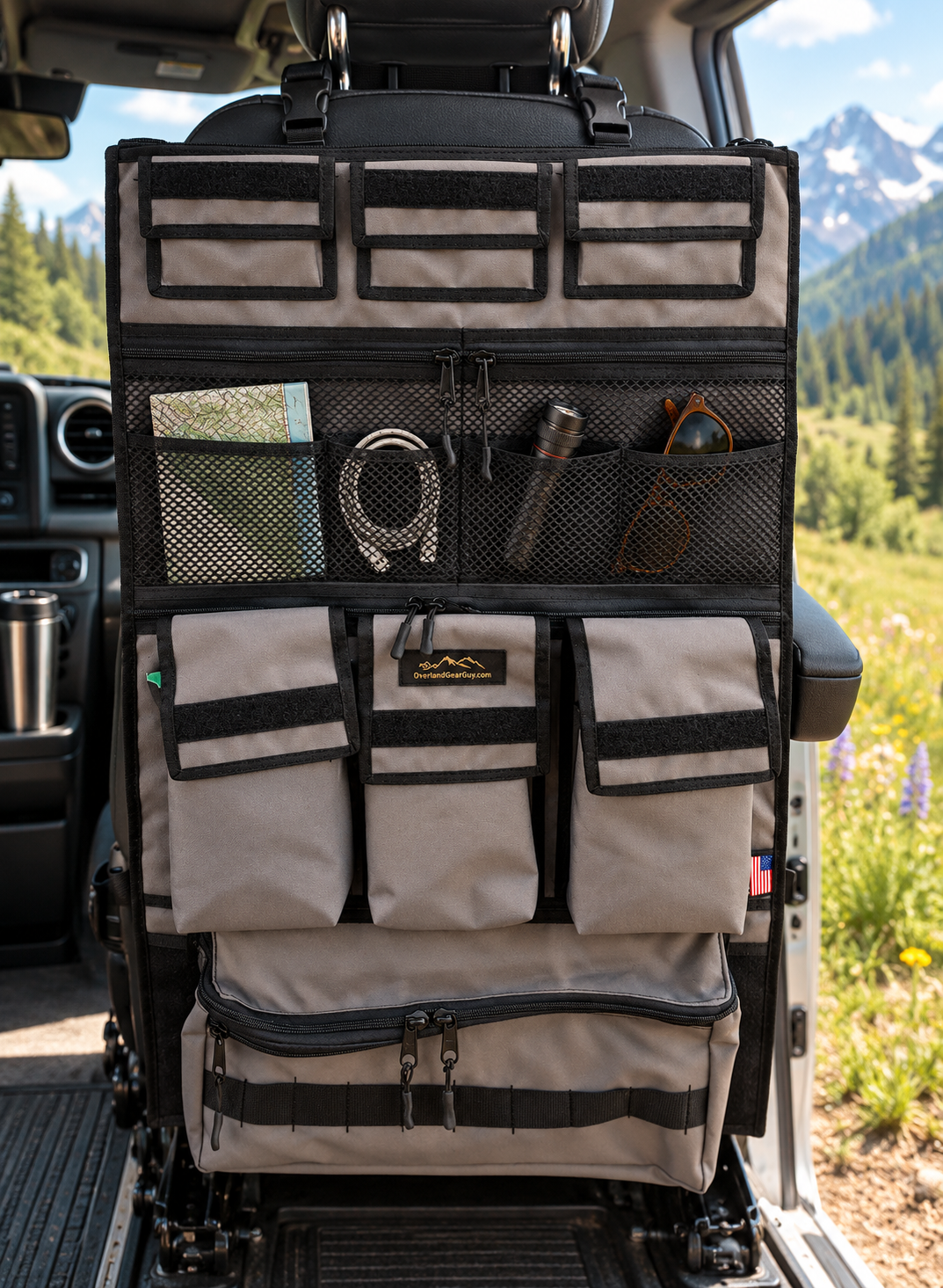 Adventure Ready 3 Seat Organizer Overland Gear Guy